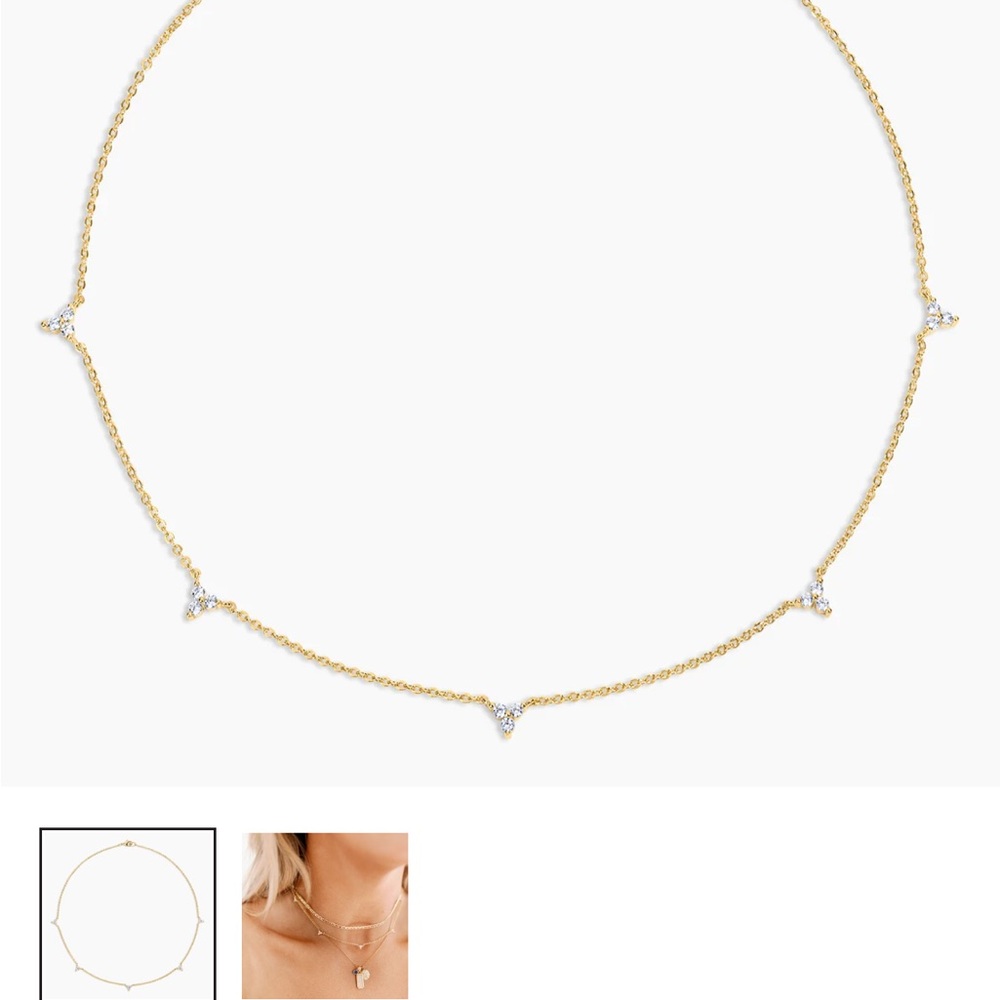 Electric Picks 14kt Gold Plated Baroness Necklace